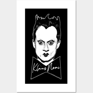 Klaus Nomi / /  Retro Fan Art Design Posters and Art